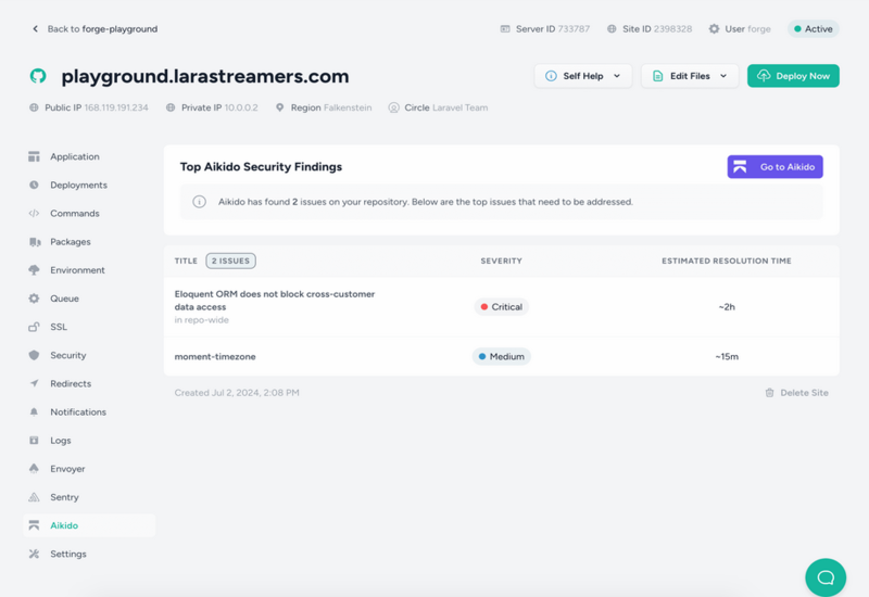 تحسين تطبيقات Laravel